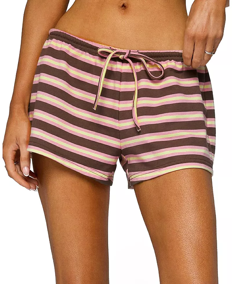 Edikted Blanchy Striped Shorts