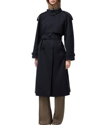 Long Gabardine Fitzrovia Trench Coat