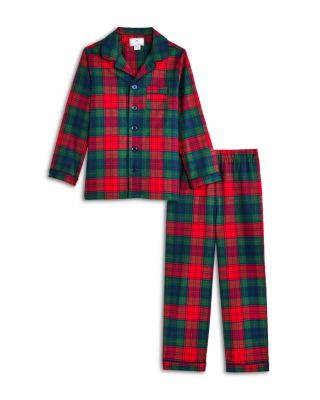 Unisex Twill St. James Tartan Pajama Set - Little Kid, Big Kid 
