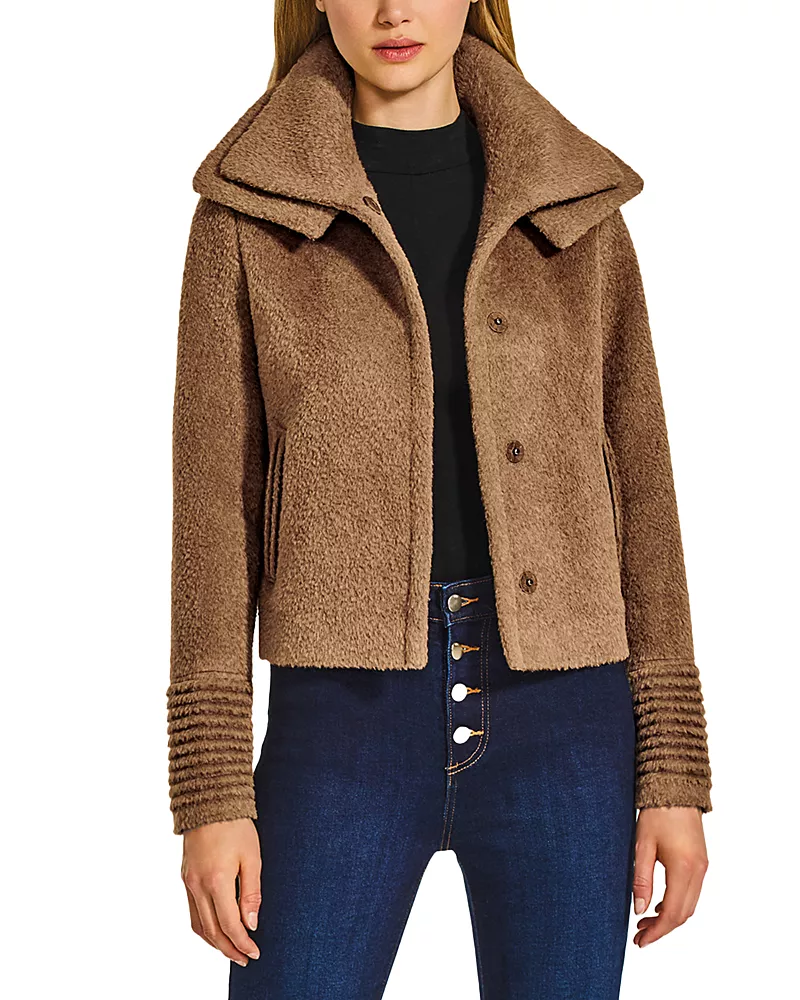 Sentaler Boucle Double Collar Moto Jacket