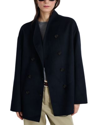 Sophia Double Breasted Wool Coat  