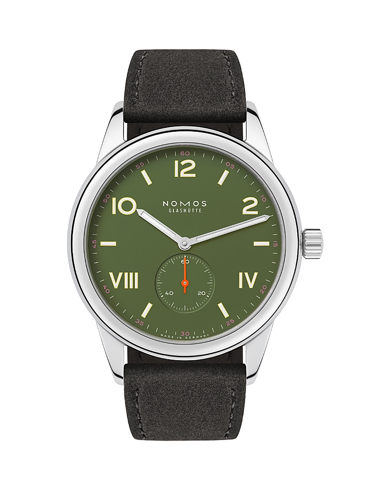 Nomos Club Campus All Olive Watch, 38.5mm