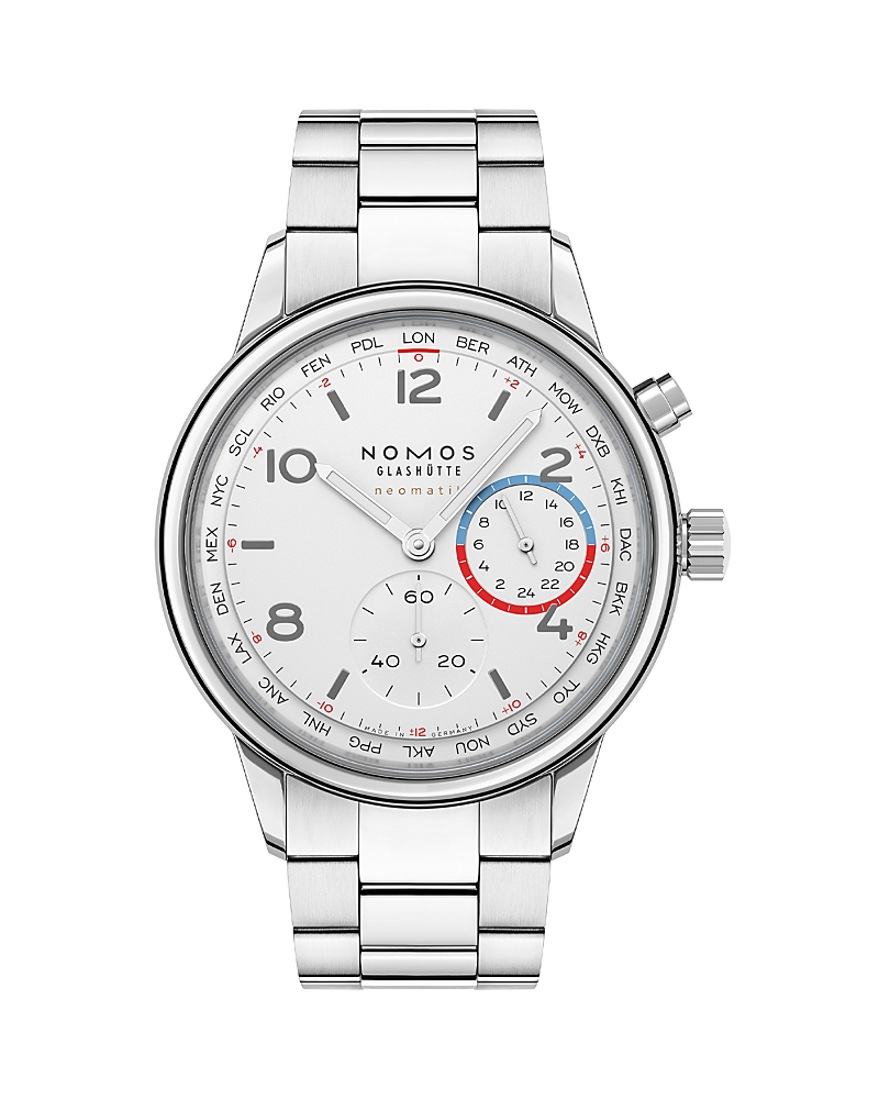 Nomos Club Sport Neomatik Worldtimer Watch, 40mm