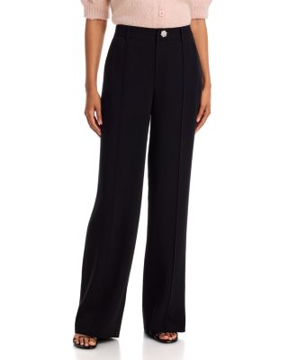 Cinq a Sept Calla Crystal Brooch Pants