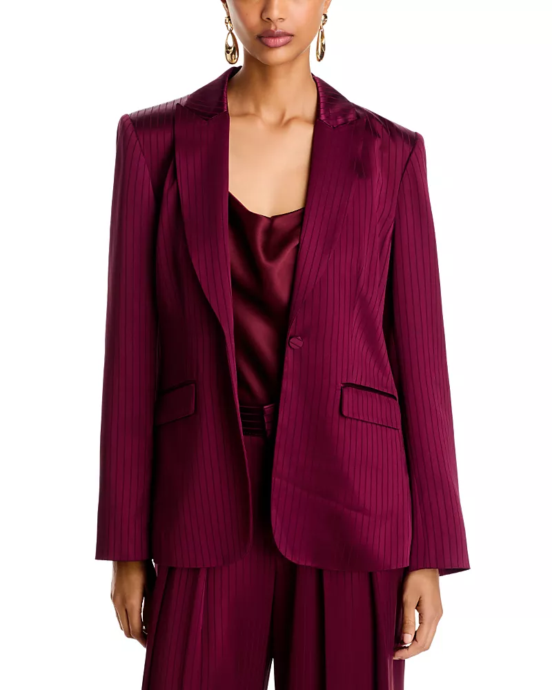 Cinq a Sept Georgia Satin Blazer