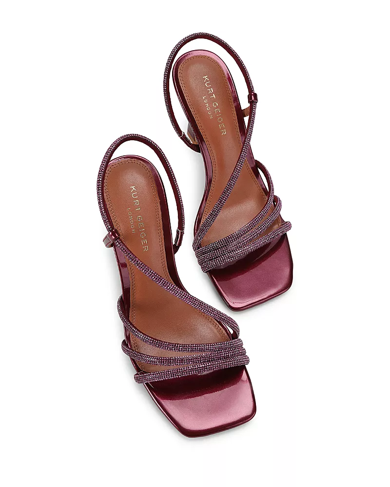 Kurt Geiger London Women's Annabel Embellished Suede Sandals