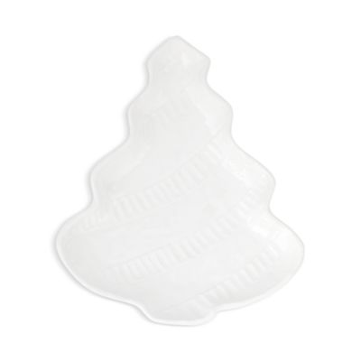 Pietra Natale Figural Tree Platter