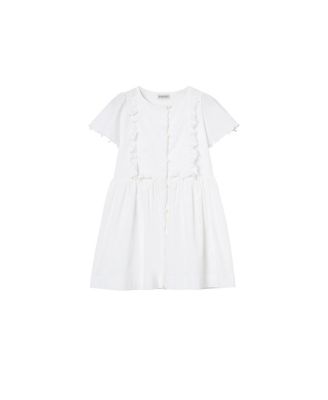 Girls' Logo Stretch Cotton Dress - Little Kid, Big Kid