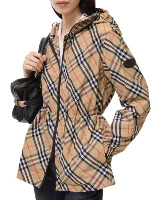 Check Whitstable Hooded Jacket