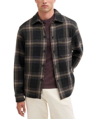 Chunky Twill Cotton Plaid Jacket