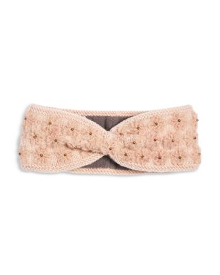 Wool Floral Trim Headband