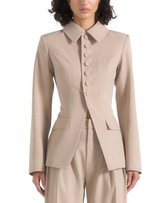 Harper Tailored Blazer with Detachable Collar