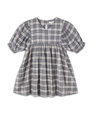 Girls' Jolene Plaid Cotton Dress - Little Kid