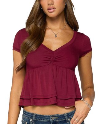 Fontene Layered Babydoll Top