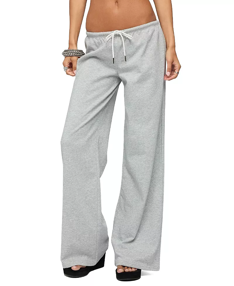Edikted Uk Low Rise Sweatpants