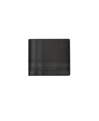  City Check Bifold Coin Wallet