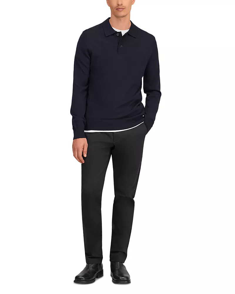 NN07 Serge Regular Textured Polo Sweater
