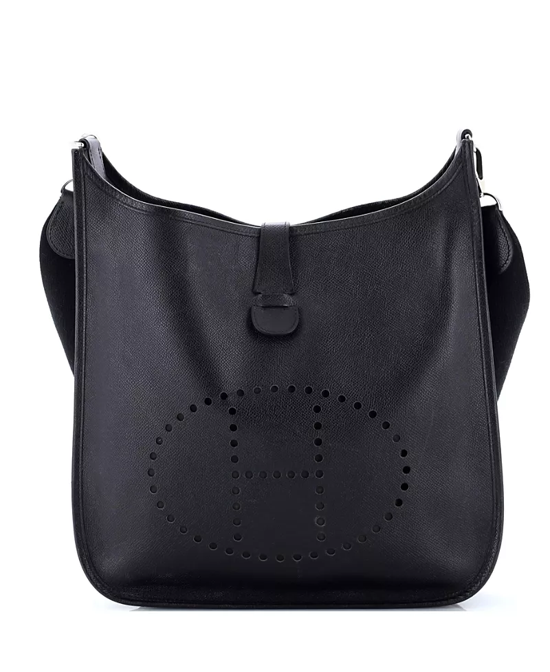 Pre-Owned HERMES Gm Evelyne Bag Gen Ii Epsom