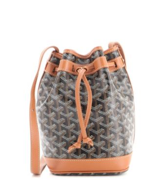 PM Petit Flot Bucket Bag Coated Canvas