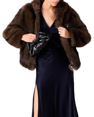 Oversized Faux Fur Jacket