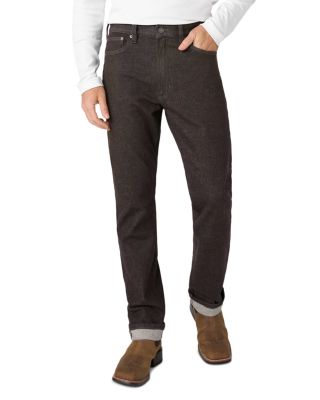 Preston Cotton Blend Straight Fit Jeans in Espresso Rinse
