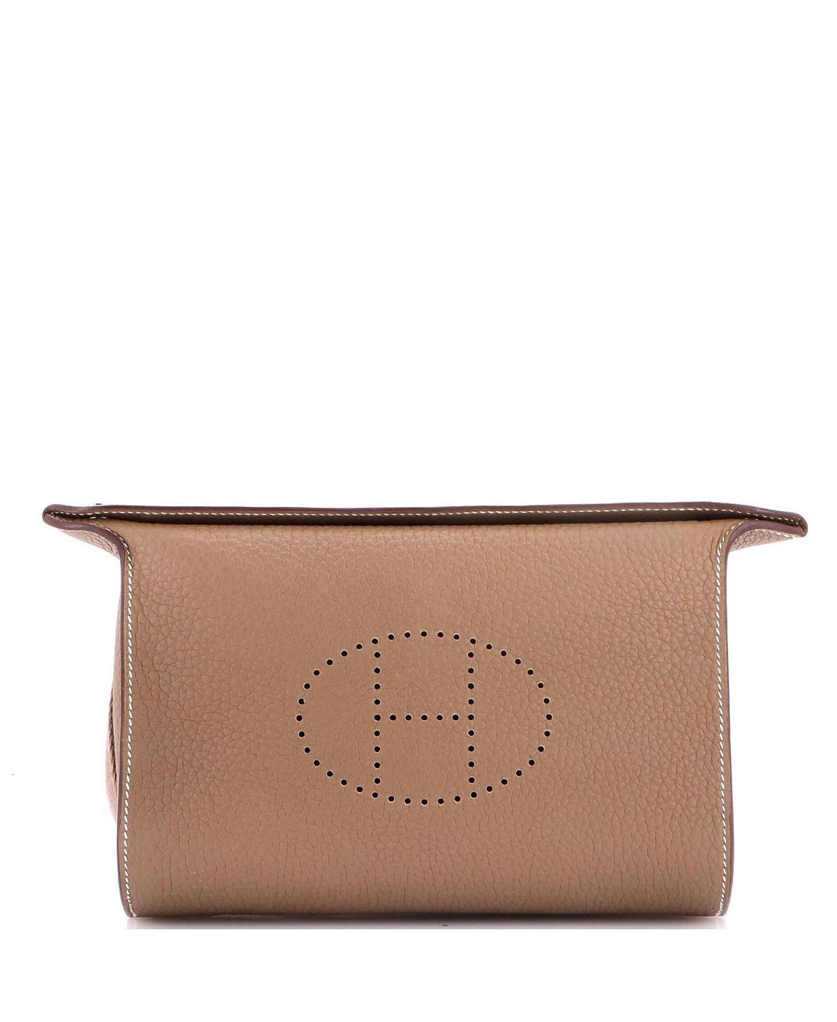 Pre-Owned HERMES Videpoches Mini Togo Leather Crossbody