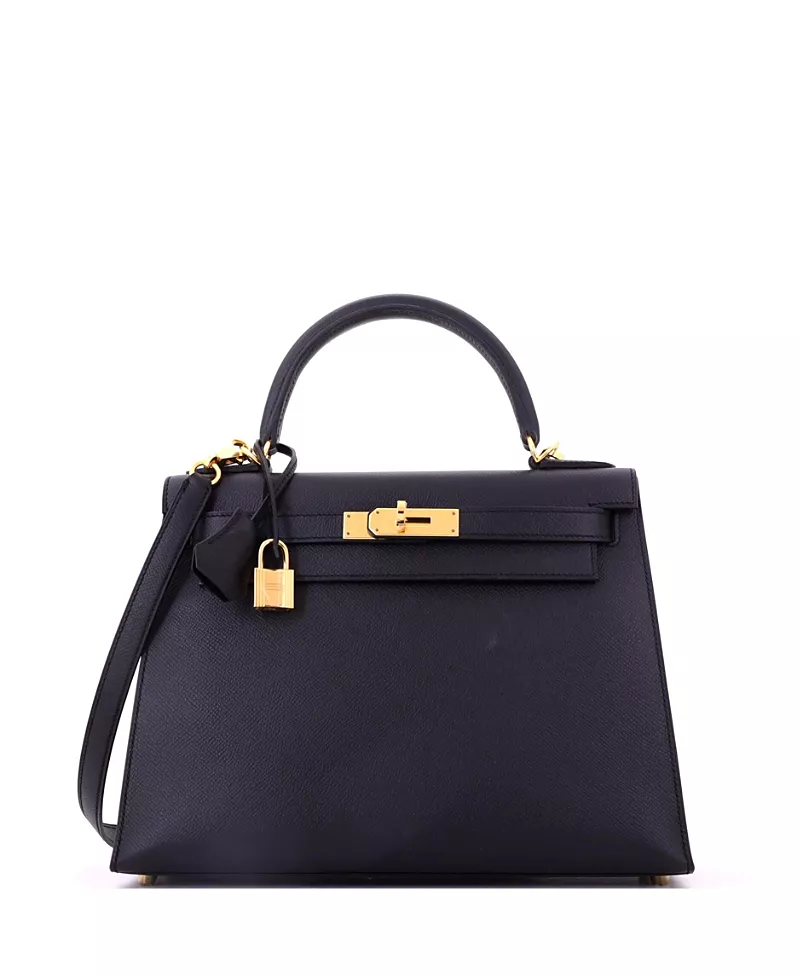 Pre-Owned HERMES Kelly 28 Epsom Leather Handbag