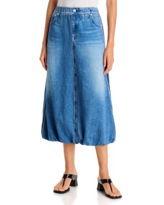 Miramar Terry Cotton Bubble Skirt
