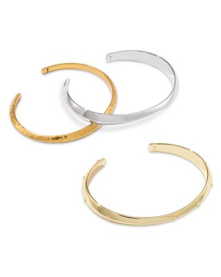 Oakland Cuff Bracelets, Set of 3