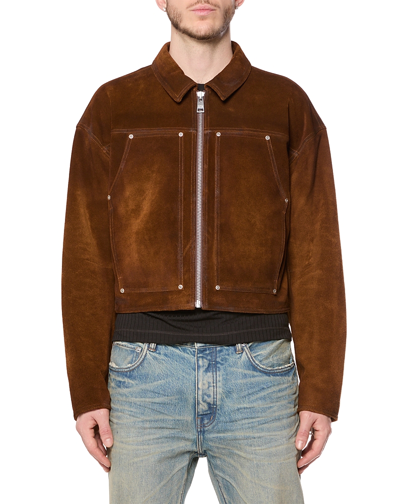 Purple Brand Suede Carpenter Jacket
