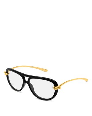 Bottega Veneta Aviator Sunglasses, 58mm