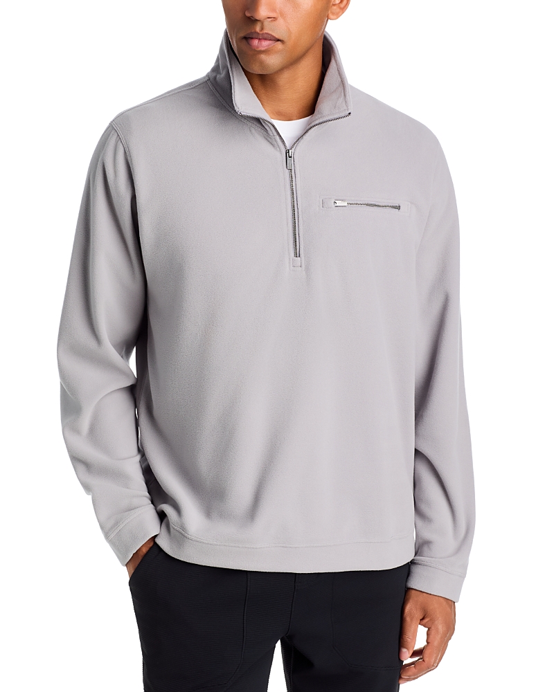 Vuori Aspen Stand Collar Quarter Zip Sweater In Multi