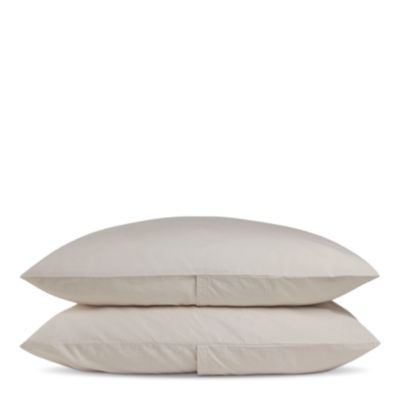 Percale Side Open Standard Pillowcase, Pair