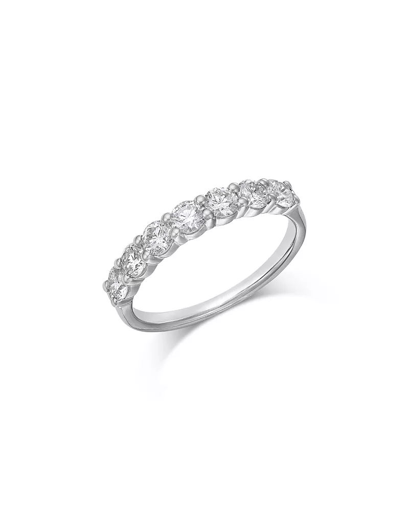 Bloomingdale's Fine Collection Luxe Collection Certified Lab Grown Diamond Six Prong Engagement Ring in 18K White Gold, 3.5 tcw