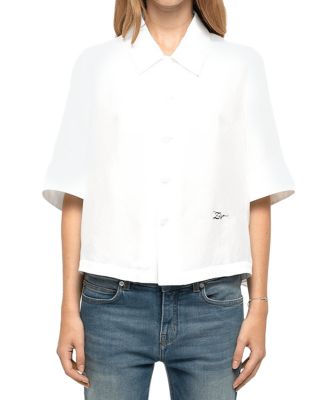Telmy Silk Tie Sleeve Shirt
