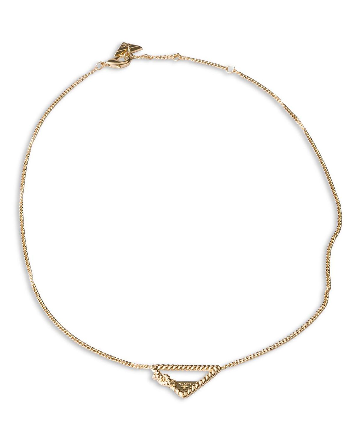 Prada Metal Necklace