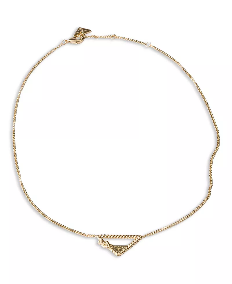 Prada Metal Necklace