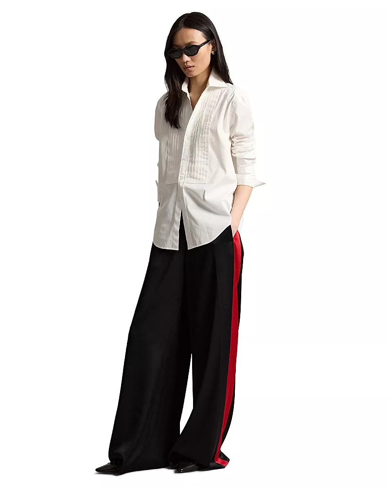 Polo Ralph Lauren Wide Leg Tuxedo Pants