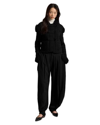 Pleated Jodhpur Pants