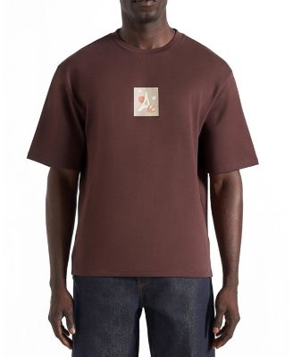Thibault Bird Detail Cotton T-shirt
