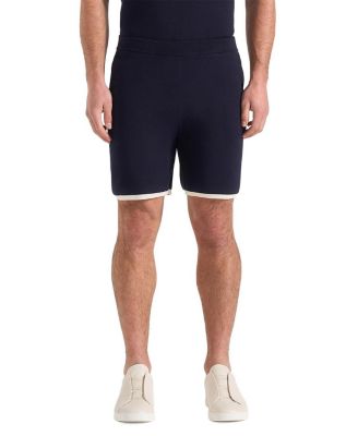 Regis Contrast Detail Knit Shorts