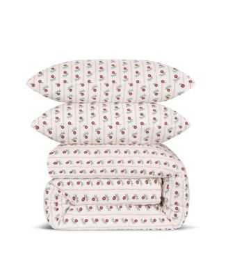 Woodland Stripe Cotton Duvet Set