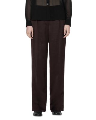 Leonie Satin Wide Leg Pants