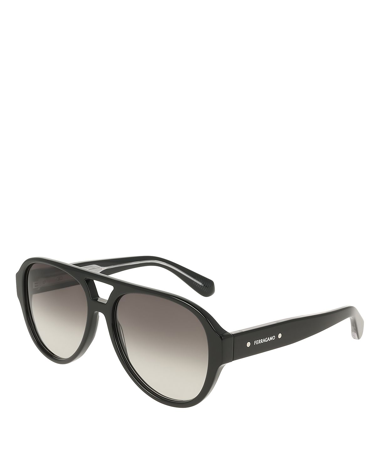 Ferragamo Firenze Aviator Sunglasses, 58mm