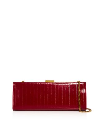 Eel Embossed Leather Clutch - Exclusive