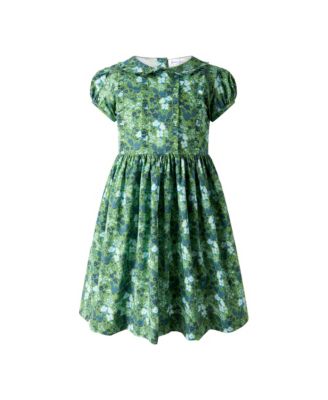  Girls' Garden Floral Frill Dress - Little Kid, Big Kid