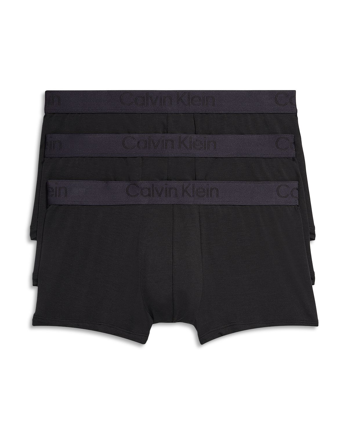 Calvin Klein Stretch Low Rise Trunks, Pack of 3