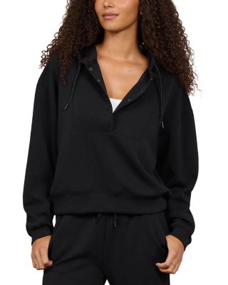 Luxe Cloud Snap Hoodie