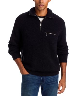 Donover Wool Blend Quarter Zip Sweater