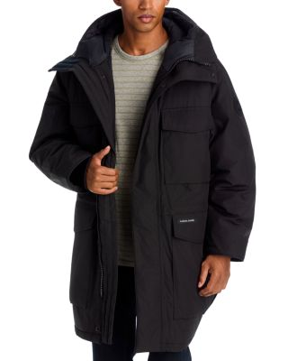 Erie Hooded Bold Pocket Down Parka Jacket